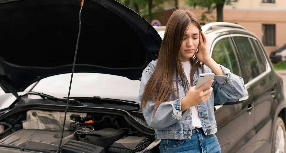 person needing towing service